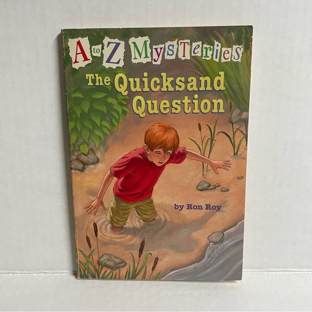 ♦️$3♦️ The Quicksand Question A to Z Mysteries Ron Roy kids book
